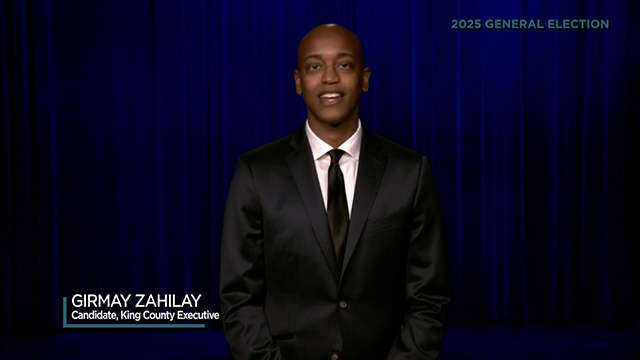 Girmay Zahilay, candidate for King County Executive Girmay Zahilay, candidate for King County Executive
