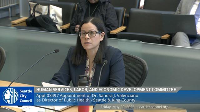 Human Services, Labor, and Economic Development Committee - Special Meeting 5/29/2026 Human Services, Labor, and Economic Development Committee 5-29-2026