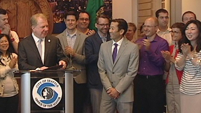 Mayor Murray reacts to Marriage Equality Ruling 6/26/15