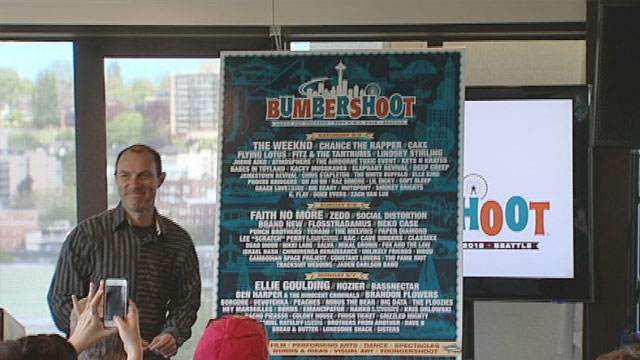 Mayor, One Reel and AEG Live announce Bumbershoot Line-Up 4/29/15