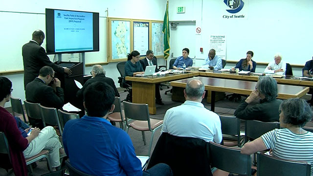 Seattle Board of Park Commissioners 6/9/16