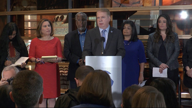 Rally for Unity, a post-election community gathering at City Hall