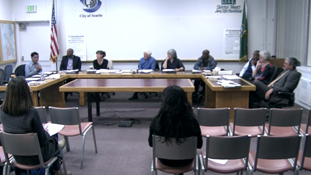 Seattle Board of Park Commissioners 5/11/17