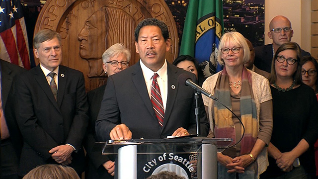 Mayor Harrell announces mayoral vacancy decision  9/15/17