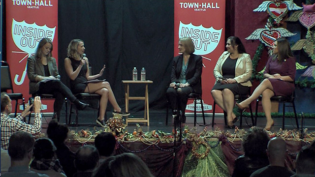 Town Square: Jenny Durkan, Manka Dhingra & Teresa Mosqueda