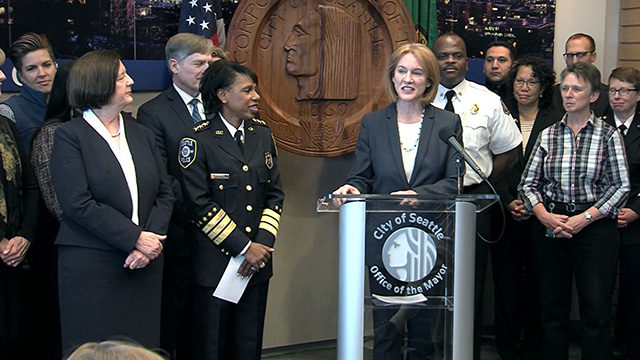 Mayor Durkan announces public safety and utilities officials