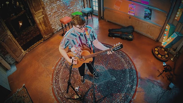 Clyde Petersen of Your Heart Breaks performs "Late Nights in the Lab"