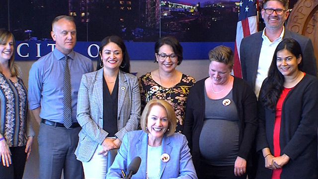 Mayor Jenny Durkan signs "Bea’s Law"