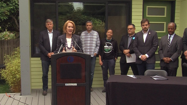 Mayor signs legislation to create more in-law apartments & backyard cottages