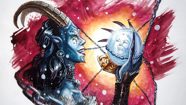 Creating Krampus, the "dark underbelly of the holidays"