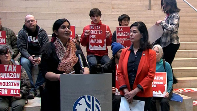 Councilmembers Unveil Draft Big Business Tax Legislation 