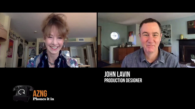 Art Zone phones it in with production designer John Lavin