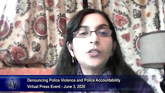Councilmember Sawant, NAACP, community leaders demand police accountability 