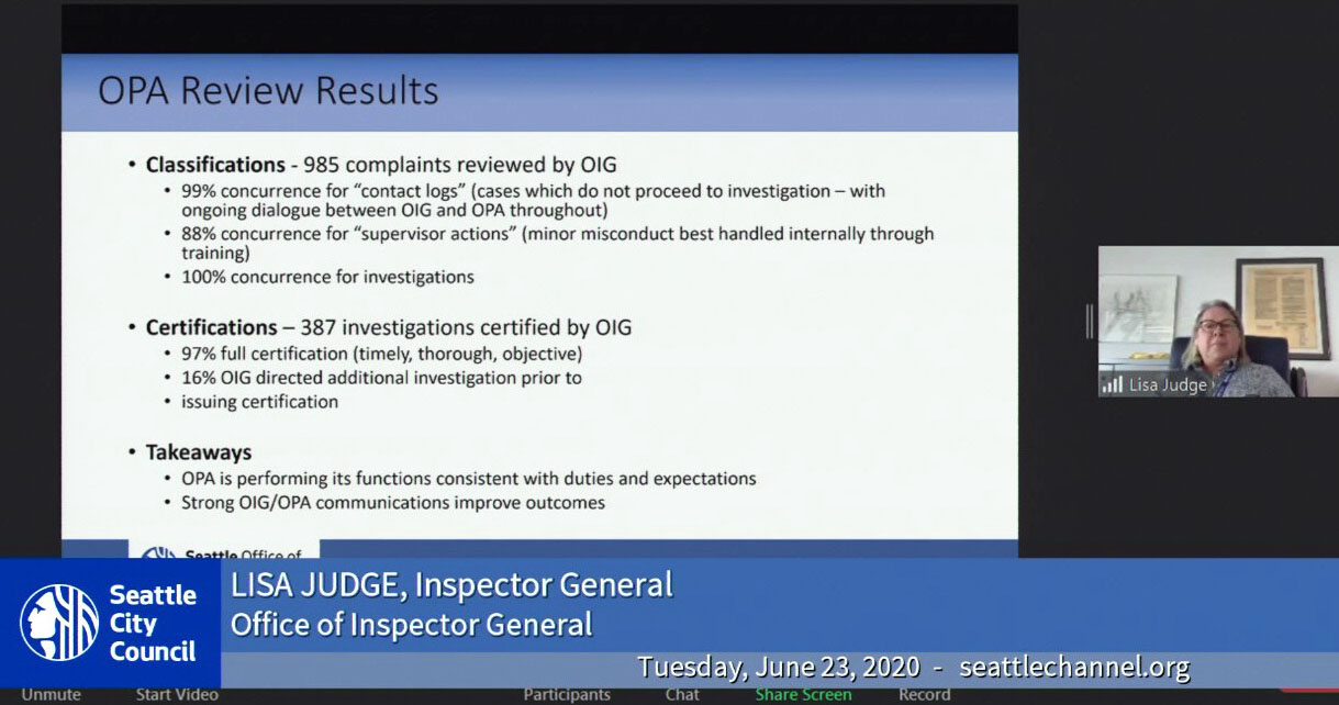 Public Safety & Human Services Committee 6/23/20