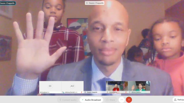 Dwane Chappelle sworn in as Director of DEEL