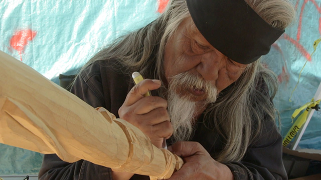 Carving through the pain
