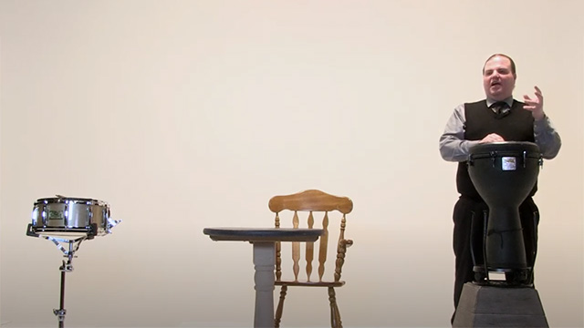 Percussion with Aaron Walker-Loud (Challenge 2)