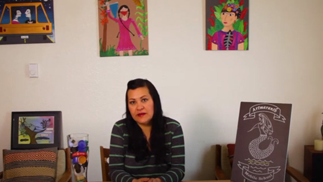 Recycled Mosaic Landscape with Amaranta Sandys (Bilingual Spanish/English)