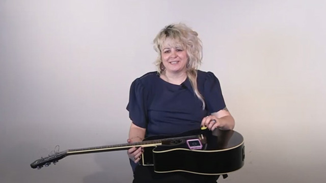 Tuning a Guitar with Kelli Frances Corrado