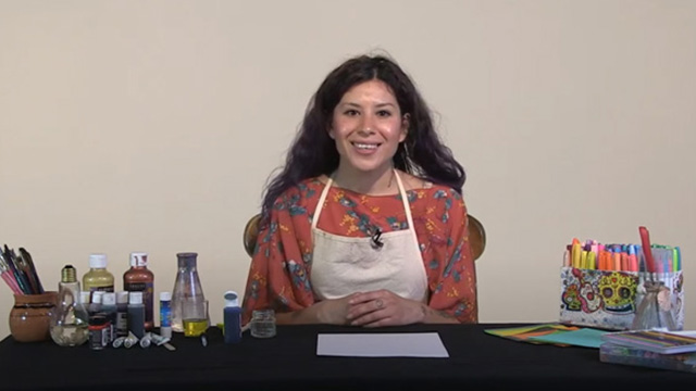 Paint Experiment with Maria Valdovinos