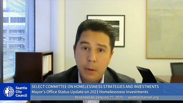 Select Committee on Homelessness Strategies & Investments 1/27/21