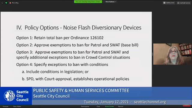 Public Safety & Human Services Committee 1/12/21