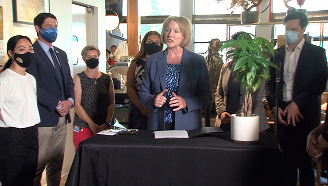 Mayor Durkan, City Council celebrate signing of the Seattle Rescue Plan  