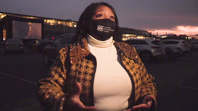 Drive-in history lesson celebrates civil rights icon & community Drive-in history lesson celebrates civil rights icon & community