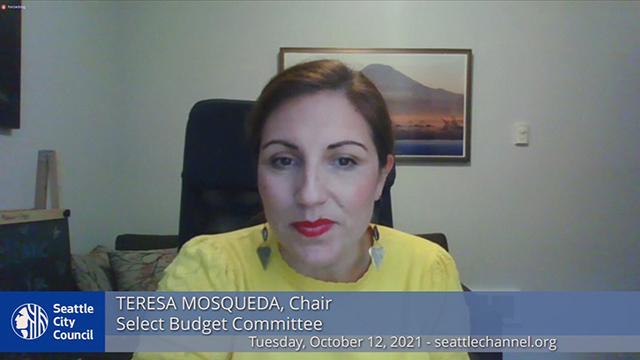 Select Budget Committee Public Hearing 10/12/21