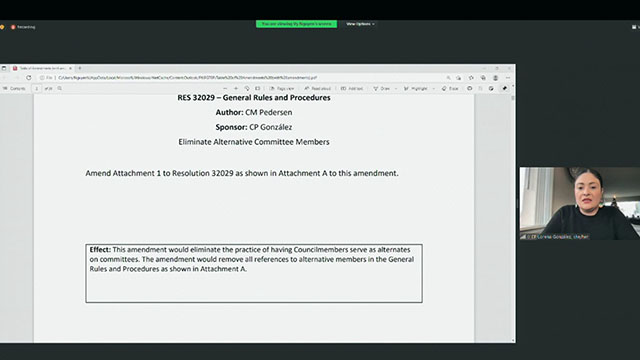 Governance and Education Committee Special Meeting 12/8/21