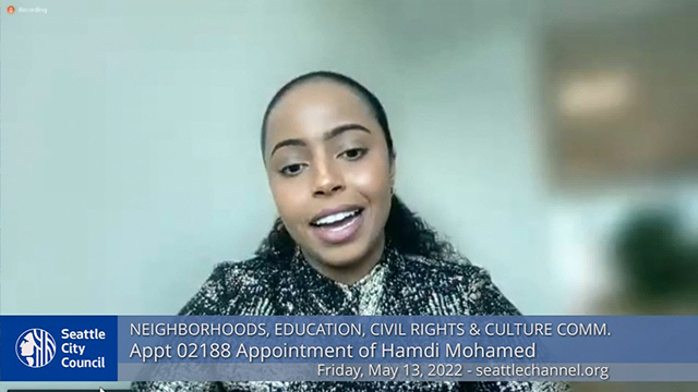 Neighborhoods, Education, Civil Rights & Culture Committee 5/13/22