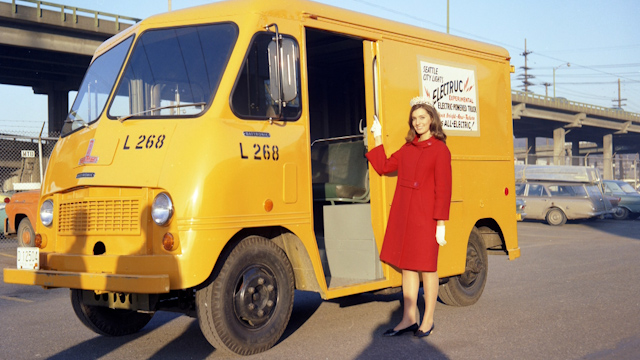 Favorite Archival Object: City Light Electric Car Prototype Photographs, 1968-1976