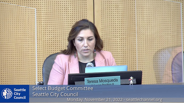 Select Budget Committee Session I 11/21/22