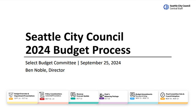 Select Budget Committee 9/25/24 Session 1