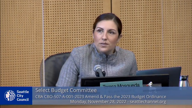 Select Budget Committee 11/28/22