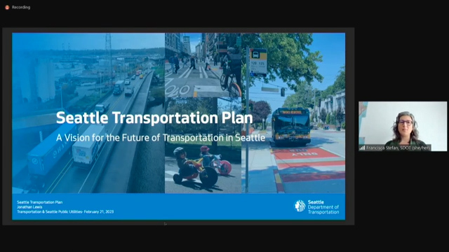 Transportation & Seattle Public Utilities Committee 2/21/23