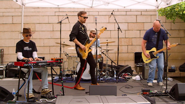 Massy Ferguson performs "Fire of Life" during Downtown Summer Sounds