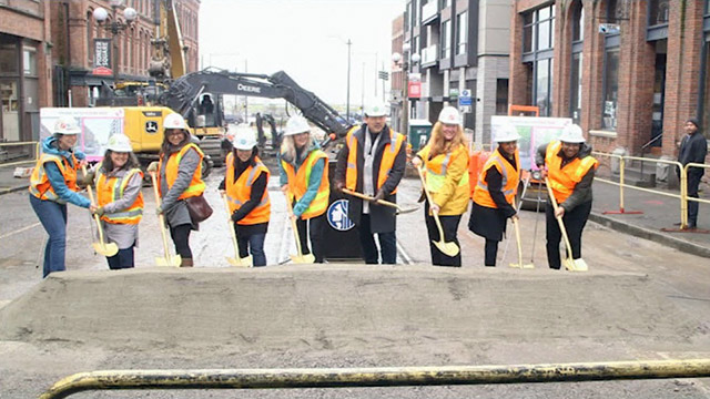 Mayor Harrell joins groundbreaking for Waterfront Park improvement project