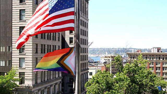 2024 Pride Flag Raising