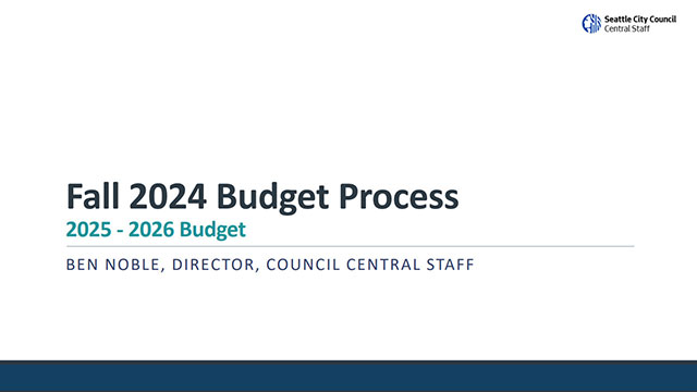 Select Budget Committee 8/7/24