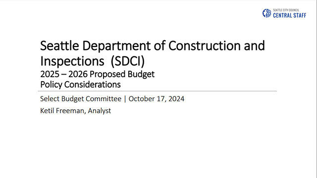 Select Budget Committee 10/17/24 Session II