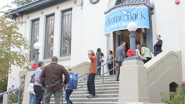 Digi Short: Green Lake Library reopening
