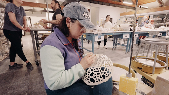 Art Zone: IN STUDIO: Vortex Pottery