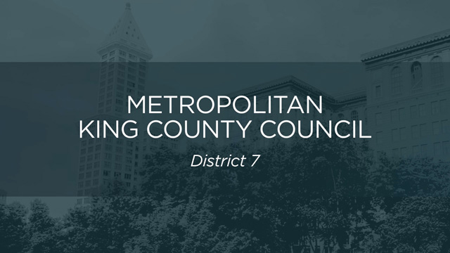 Metropolitan King County, Council District No. 7