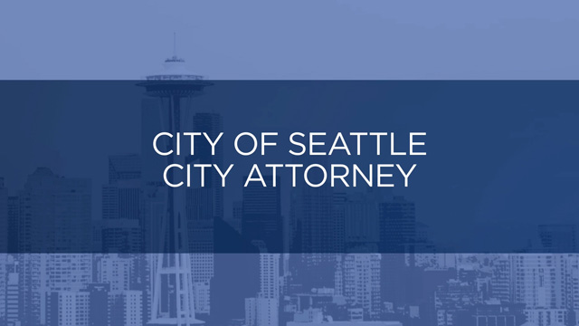 City of Seattle, Attorney