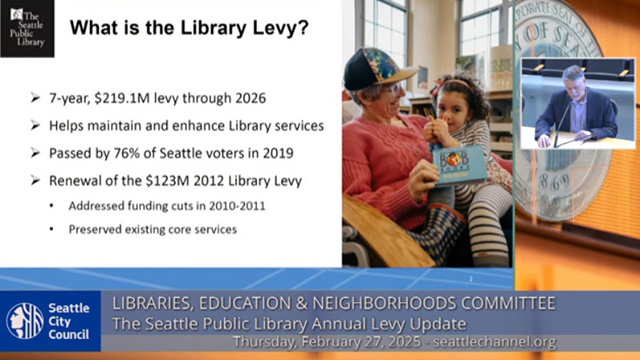 Libraries, Education & Neighborhoods 2-27-2025