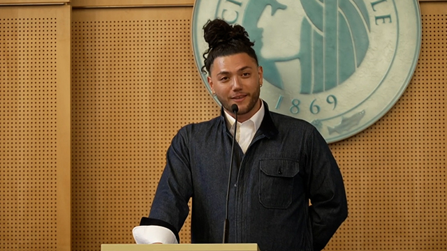 New Civic Poet Dujie Tahat inaugurated at City Hall