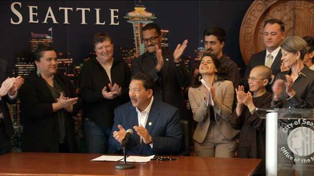 Mayor signs legislation to place small business tax measure on Nov. ballot