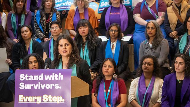 Councilmember Rinck launches campaign fighting gender-based violence and supporting survivors Councilmember Rinck launches campaign fighting gender-based violence and supporting survivors