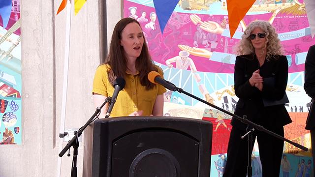 Mayor & County Executive join community in call to keep Graham Street Station on track
